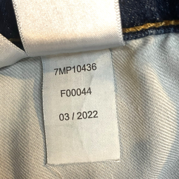 Lucky Brand Jeans 34x32 Blue 410 Athletic Straight Mid Rise Denim Medium Wash - Picture 11 of 15